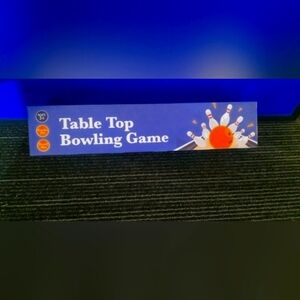 Table Top Bowling Game new